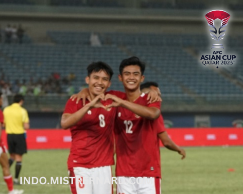Indonesia Lolos ke-16 Besar Piala Asia AFC 2023