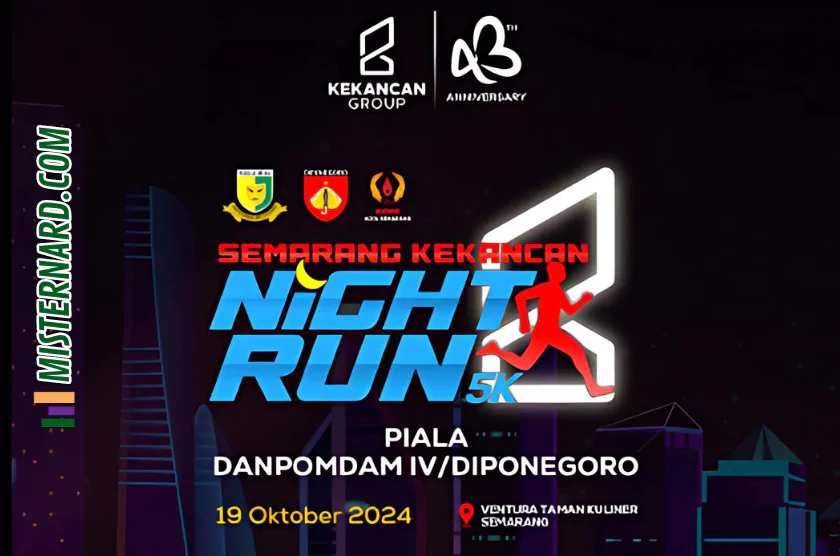 Semarang Kekancan Night Run 5K: Gelaran Sport Tourism Malam yang Dinantikan
